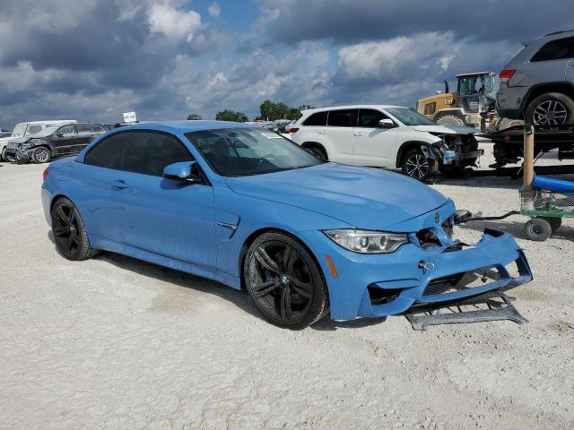 WBS3U9C55GP968764 - 2016 BMW M4 BLUE photo 4