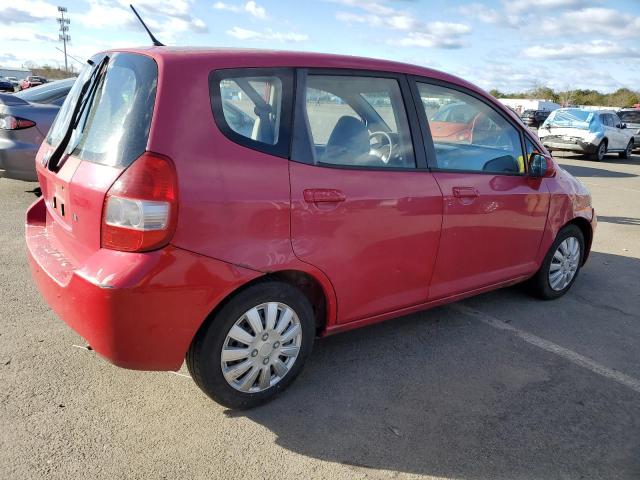 JHMGD37447S036753 - 2007 HONDA FIT RED photo 3