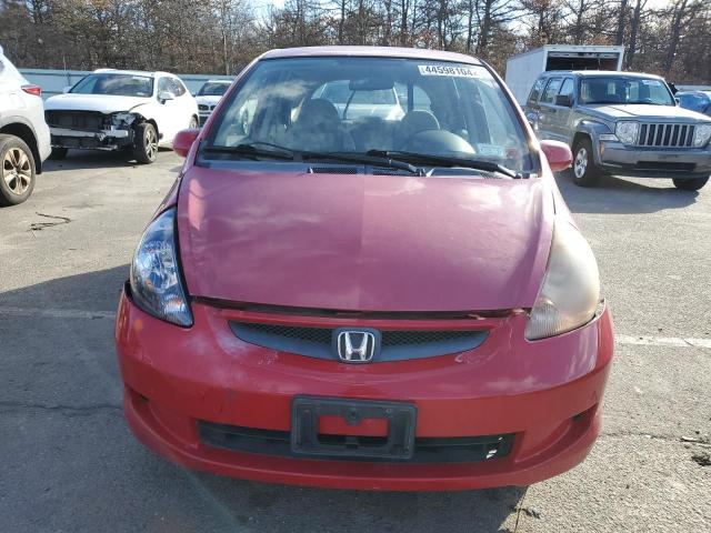 JHMGD37447S036753 - 2007 HONDA FIT RED photo 5