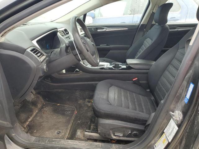 1FA6P0H73G5122359 - 2016 FORD FUSION SE GRAY photo 7