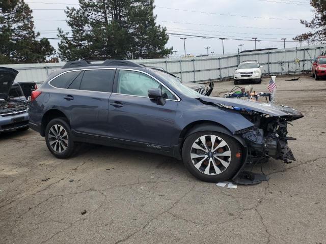 4S4BSENC0H3331847 - 2017 SUBARU OUTBACK 3.6R LIMITED BLUE photo 4