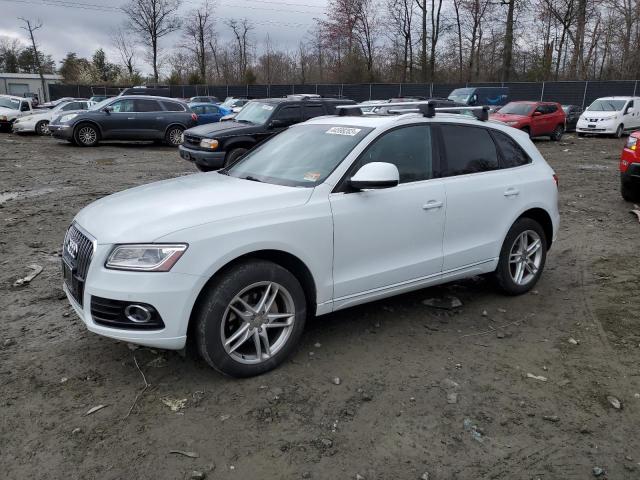 WA1LFAFP8EA050419 - 2014 AUDI Q5 PREMIUM PLUS WHITE photo 1