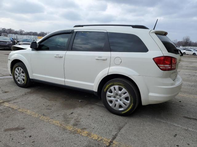 3C4PDCABXKT858280 - 2019 DODGE JOURNEY SE WHITE photo 2