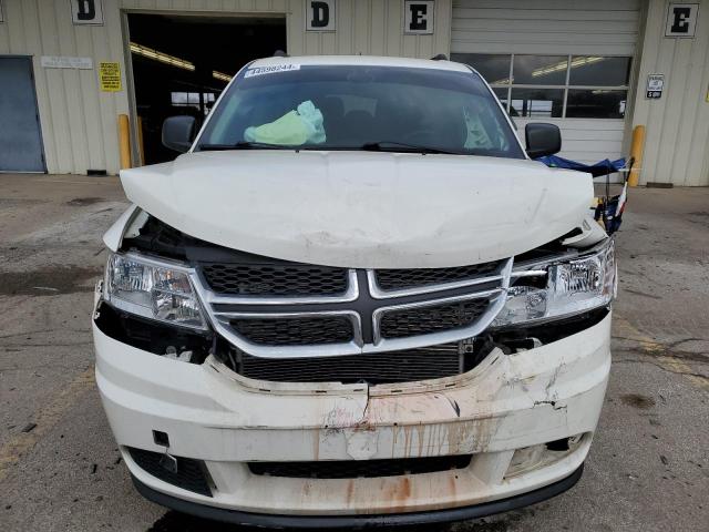 3C4PDCABXKT858280 - 2019 DODGE JOURNEY SE WHITE photo 5