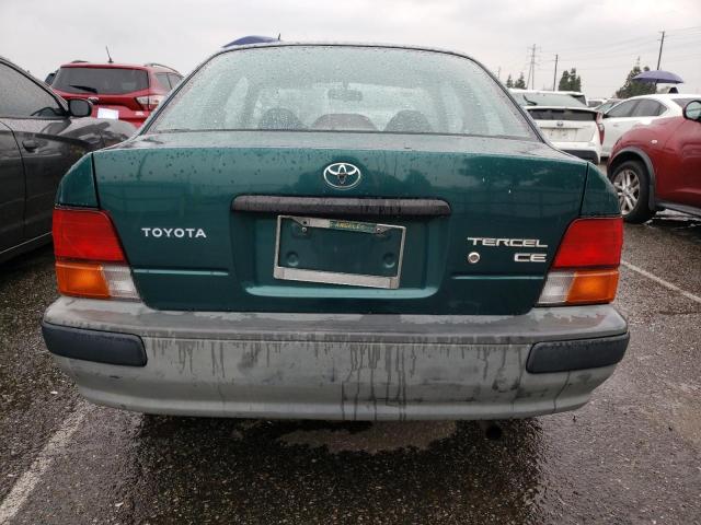 JT2AC52L4V0237185 - 1997 TOYOTA TERCEL CE GREEN photo 6