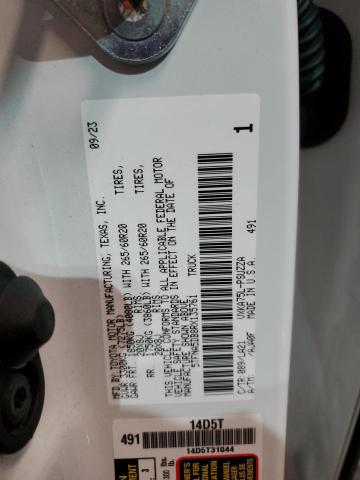 5TFNA5DB8RX135761 - 2024 TOYOTA TUNDRA CREWMAX PLATINUM 白色 照片 12