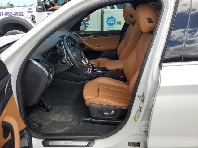 5UXTR7C50KLR48773 - 2019 BMW X3 SDRIVE30I Blanco foto 7