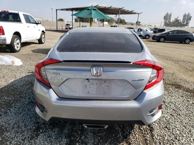 2HGFC2F83KH512345 - 2019 HONDA CIVIC SPORT SILVER photo 6