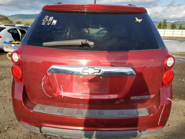 2CNALDEW0A6380297 - 2010 CHEVROLET EQUINOX LT BURGUNDY photo 6