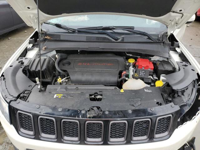 3C4NJDCB0LT216087 - 2020 JEEP COMPASS LIMITED WHITE photo 11