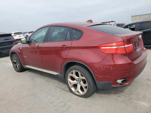 5UXFG2C50BLX05213 - 2011 BMW X6 XDRIVE35I MAROON photo 2