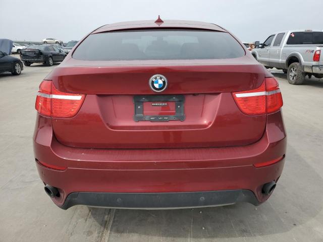 5UXFG2C50BLX05213 - 2011 BMW X6 XDRIVE35I MAROON photo 6