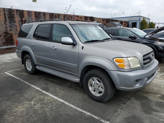 5TDZT34AX3S137788 - 2003 TOYOTA SEQUOIA SR5 GRAY photo 4