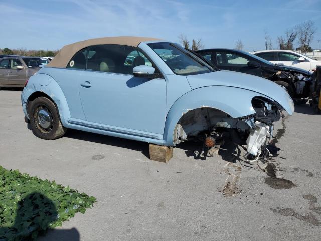 3VW517AT9FM811898 - 2015 VOLKSWAGEN BEETLE 1.8T BLUE photo 4