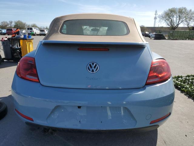 3VW517AT9FM811898 - 2015 VOLKSWAGEN BEETLE 1.8T BLUE photo 6