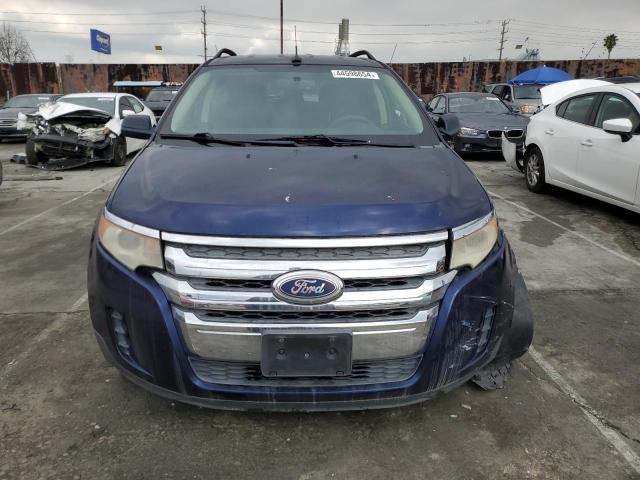 2FMDK3GC4BBB21527 - 2011 FORD EDGE SE BLUE photo 5