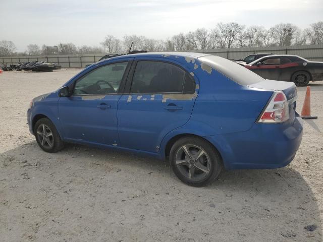 KL1TD56EX9B371130 - 2009 CHEVROLET AVEO LS BLUE photo 2