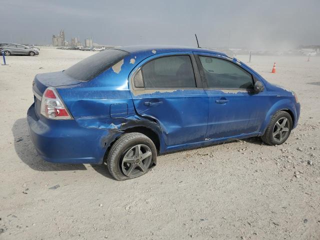 KL1TD56EX9B371130 - 2009 CHEVROLET AVEO LS BLUE photo 3