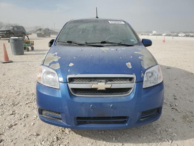 KL1TD56EX9B371130 - 2009 CHEVROLET AVEO LS BLUE photo 5