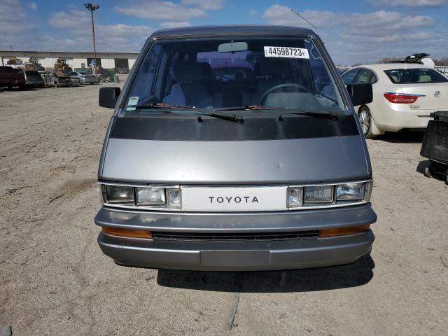 JT3YR36W7K0009758 - 1989 TOYOTA VAN WAGON LE GRAY photo 5