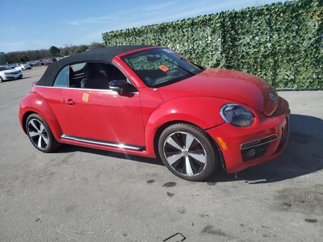 3VW7S7AT4DM820057 - 2013 VOLKSWAGEN BEETLE TURBO RED photo 4