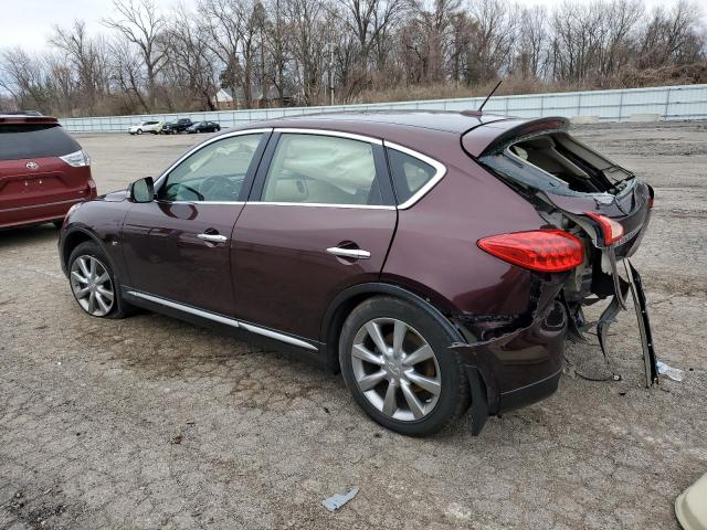 JN1BJ0RR2GM266052 - 2016 INFINITI QX50 MAROON photo 2