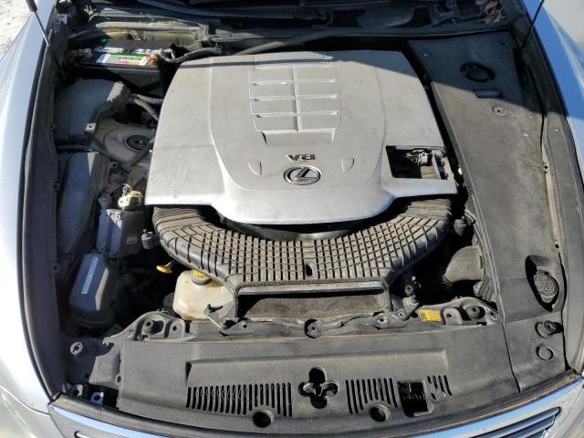 JTHGL46F875001871 - 2007 LEXUS LS 460L SILVER photo 11