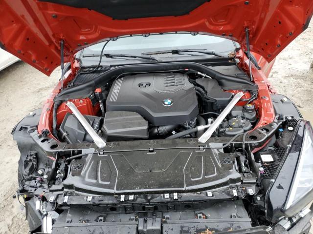 WBAHF3C0XNWX49629 - 2022 BMW Z4 SDRIVE30I RED photo 11