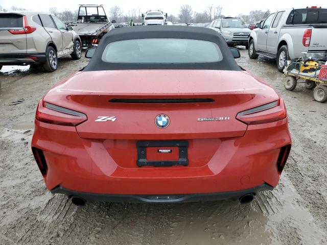 WBAHF3C0XNWX49629 - 2022 BMW Z4 SDRIVE30I RED photo 6