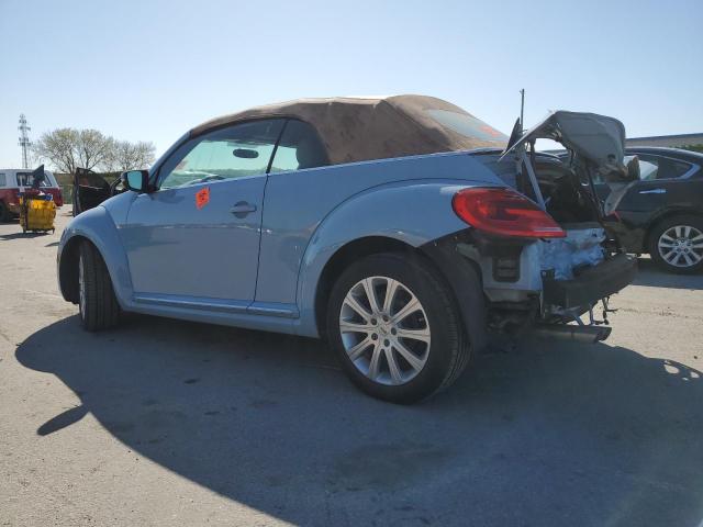 3VW5X7ATXDM815745 - 2013 VOLKSWAGEN BEETLE BLUE photo 2