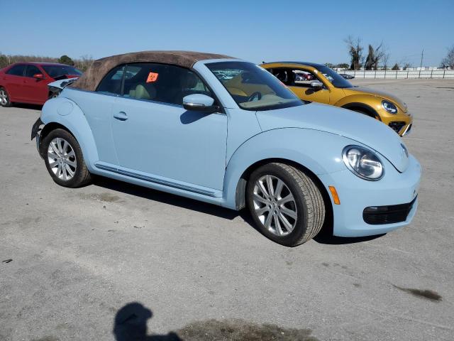 3VW5X7ATXDM815745 - 2013 VOLKSWAGEN BEETLE BLUE photo 4