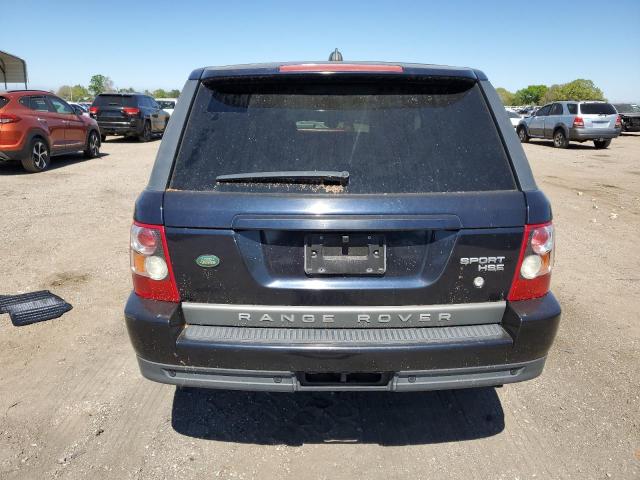 SALSF25438A142632 - 2008 LAND ROVER RANGE ROVE HSE BLUE photo 6