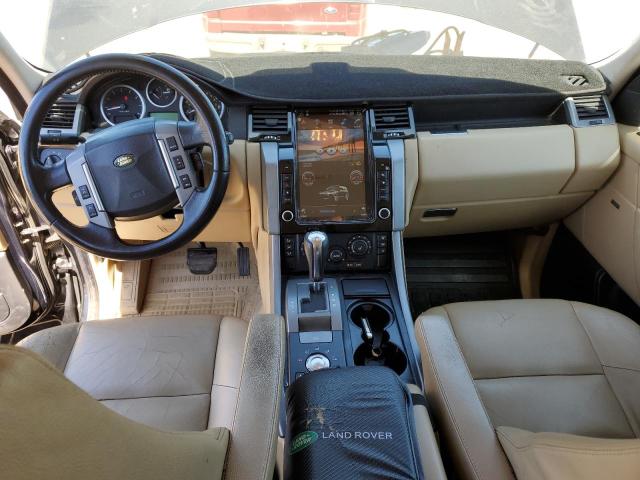 SALSF25438A142632 - 2008 LAND ROVER RANGE ROVE HSE BLUE photo 8