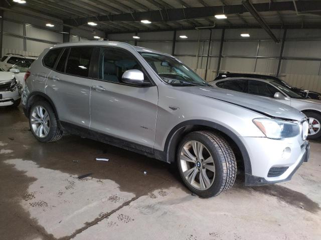 5UXWX9C51G0D89289 - 2016 BMW X3 XDRIVE28I SILVER photo 4