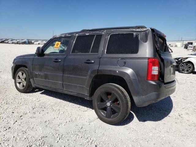 1C4NJPFB5ED909274 - 2014 JEEP PATRIOT LATITUDE GRAY photo 2