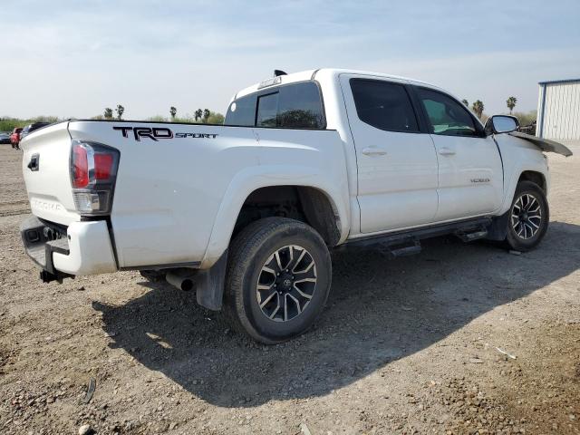 3TMAZ5CN3NM182215 - 2022 TOYOTA TACOMA DOUBLE CAB WHITE photo 3