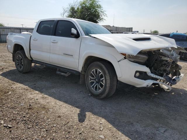 3TMAZ5CN3NM182215 - 2022 TOYOTA TACOMA DOUBLE CAB WHITE photo 4