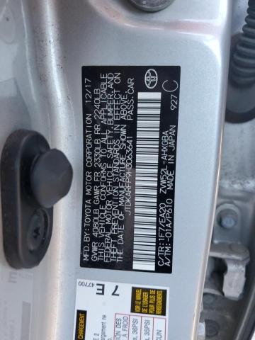 JTDKARFP9H3063641 - 2017 TOYOTA PRIUS PRIM 银色 照片 12