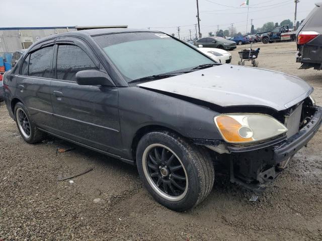 2HGES15584H547627 - 2004 HONDA CIVIC LX BLACK photo 4