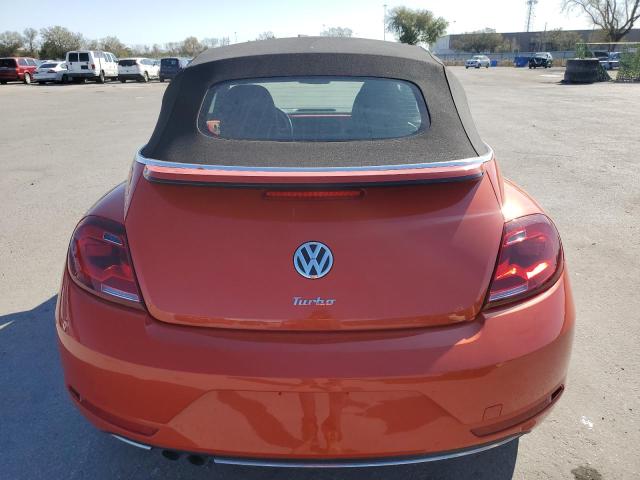 3VW5DAATXKM500981 - 2019 VOLKSWAGEN BEETLE S ORANGE photo 6