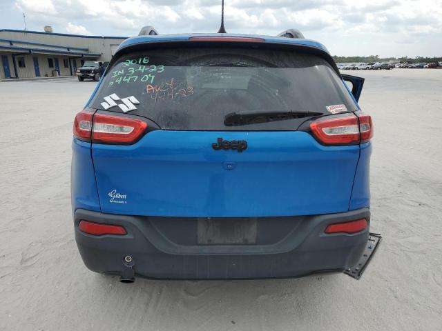 1C4PJLCB7JD544709 - 2018 JEEP CHEROKEE LATITUDE BLUE photo 6