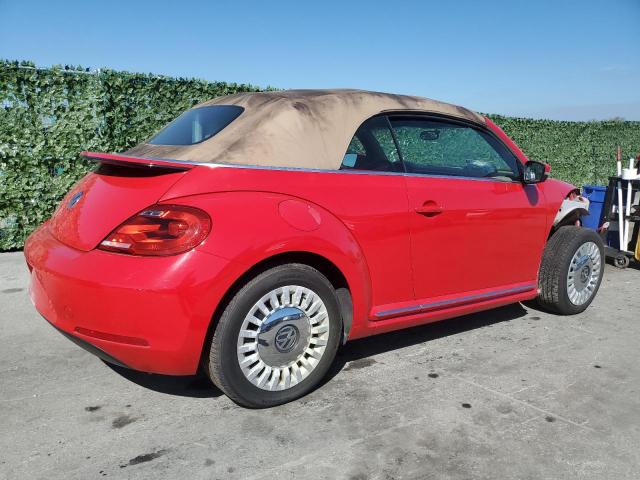 3VW5X7AT0DM825880 - 2013 VOLKSWAGEN BEETLE RED photo 3