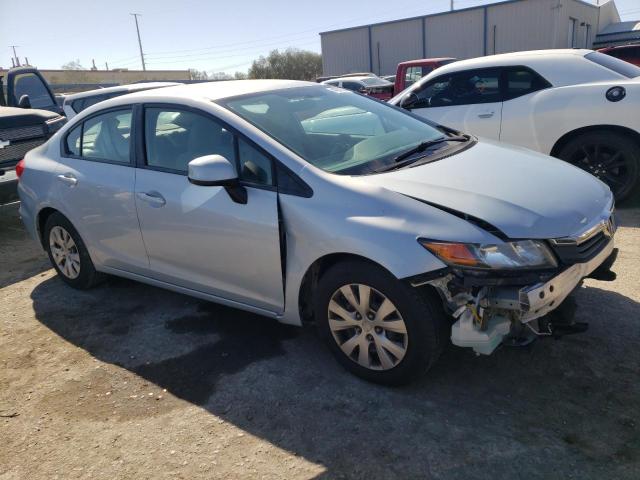 2HGFB2F51CH551333 - 2012 HONDA CIVIC LX BLUE photo 4