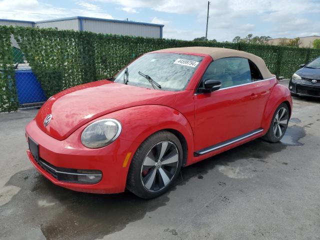 3VW7A7AT3DM801051 - 2013 VOLKSWAGEN BEETLE TURBO RED photo 1