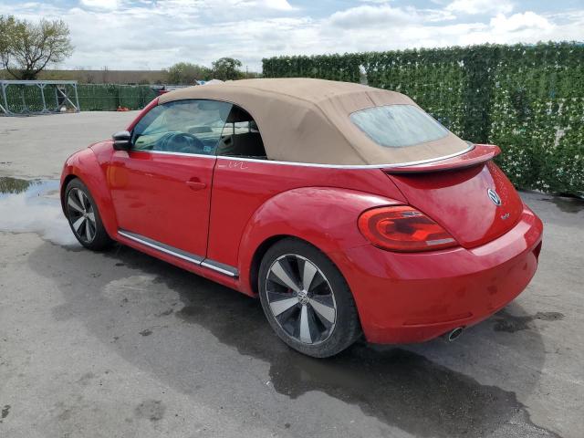 3VW7A7AT3DM801051 - 2013 VOLKSWAGEN BEETLE TURBO RED photo 2