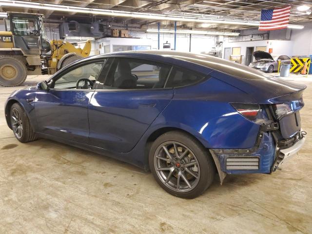 5YJ3E1EA7MF028794 - 2021 TESLA MODEL 3 BLUE photo 2