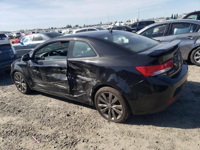 KNAFW6A31D5685278 - 2013 KIA FORTE SX BLACK photo 2