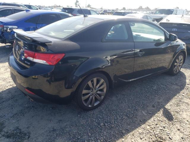 KNAFW6A31D5685278 - 2013 KIA FORTE SX BLACK photo 3