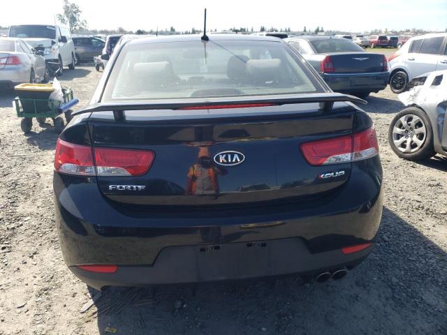 KNAFW6A31D5685278 - 2013 KIA FORTE SX BLACK photo 6