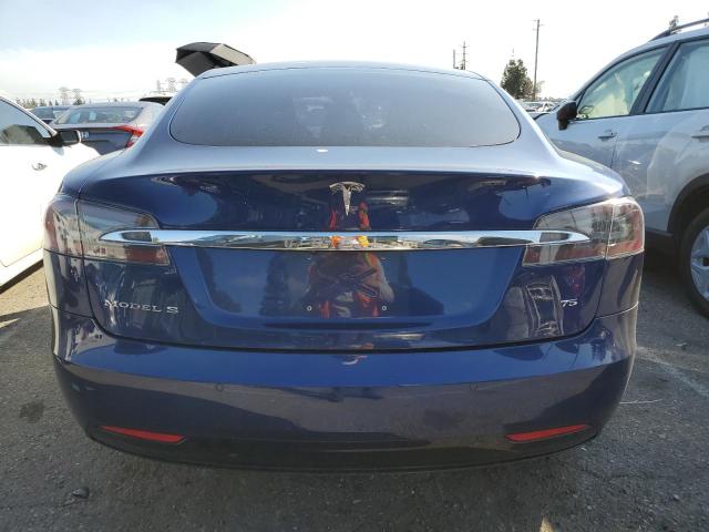5YJSA1E14GF151917 - 2016 TESLA MODEL S ლურჯი ფოტო 6